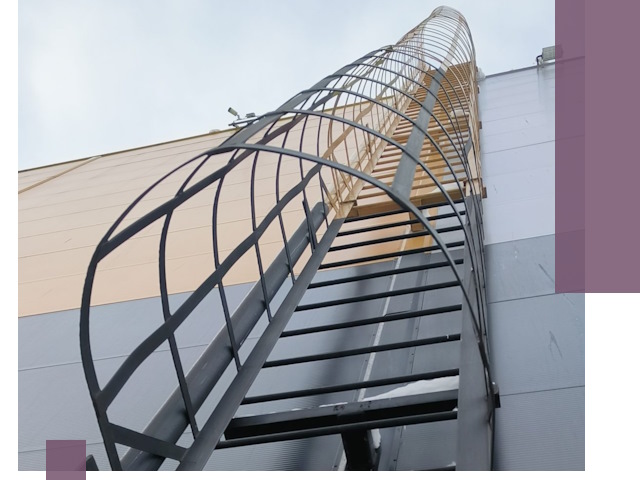 Изготовление и монтаж пожарных лестниц в Дальнереченске профессионально