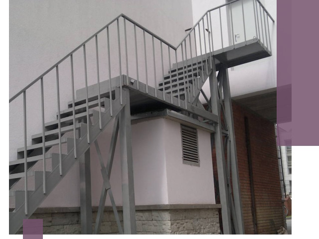 Монтаж пожарных лестниц под ключ в Дальнереченске с гарантией качества