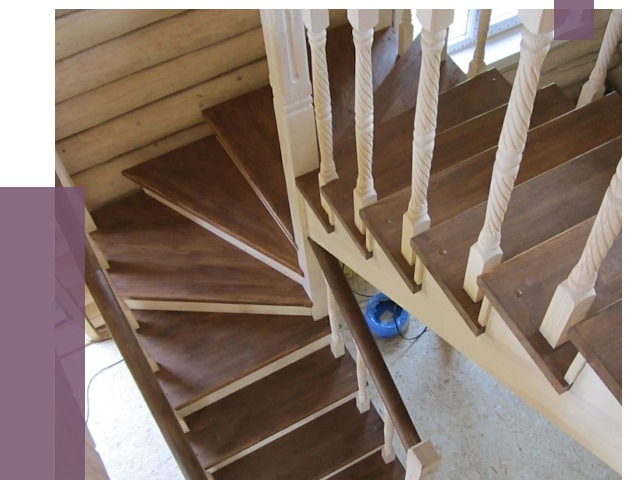 Реставрация деревянных лестниц в Дальнереченске от 4280 руб.