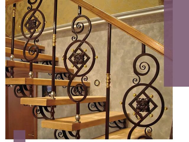 Изготовление кованых лестниц под ключ в Дальнереченске