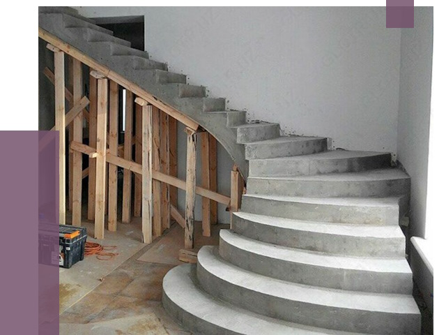 Изготовление бетонных лестниц под ключ в Дальнереченске от 19871 руб. | ПРОЛЁТ-Длн