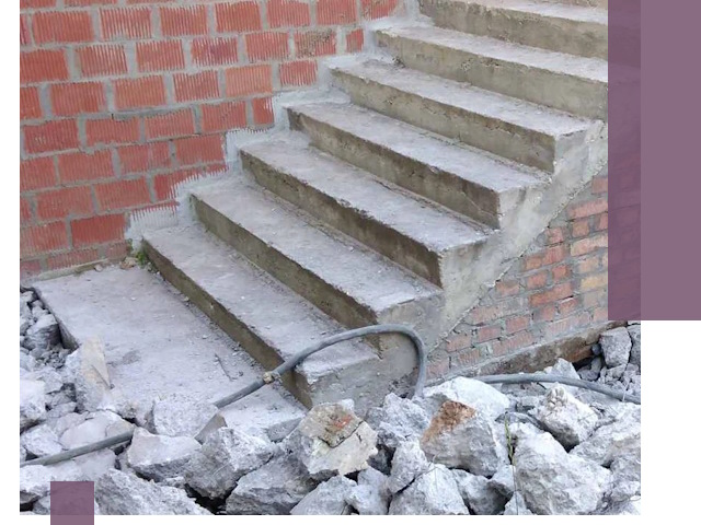 Демонтаж бетонных лестниц в Дальнереченске: быстро и безопасно