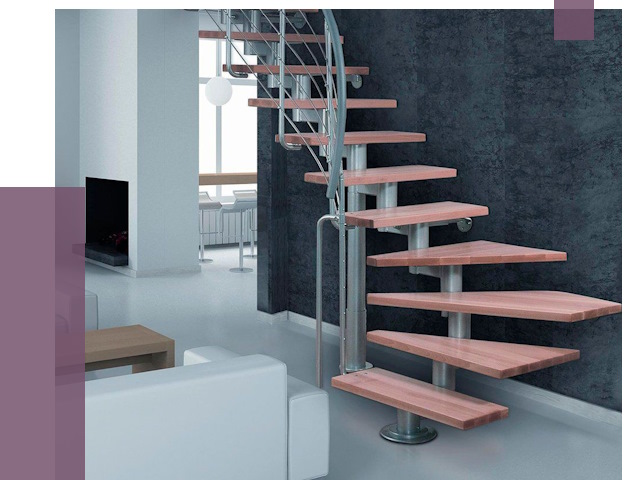 Модульные лестницы в Дальнереченске от 16814 руб. — купить в ПРОЛЁТ-Длн