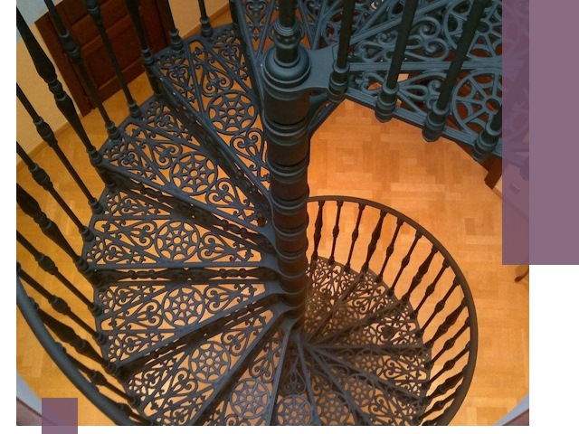 Винтовые лестницы под ключ в Дальнереченске: производство и монтаж