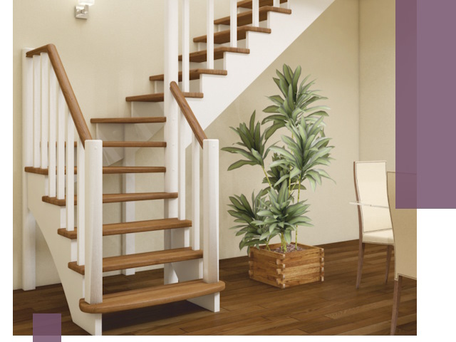 Г-образные лестницы под ключ в Дальнереченске — изготовление и монтаж