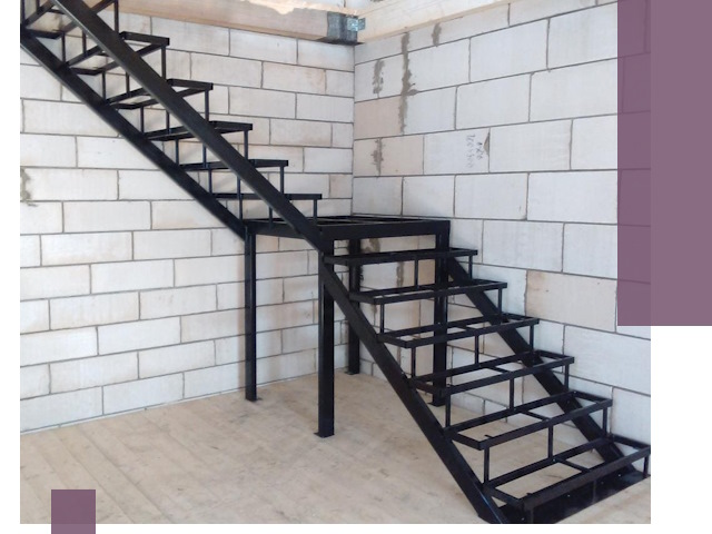 Лестницы на металлокаркасе под ключ в Дальнереченске — изготовление и монтаж