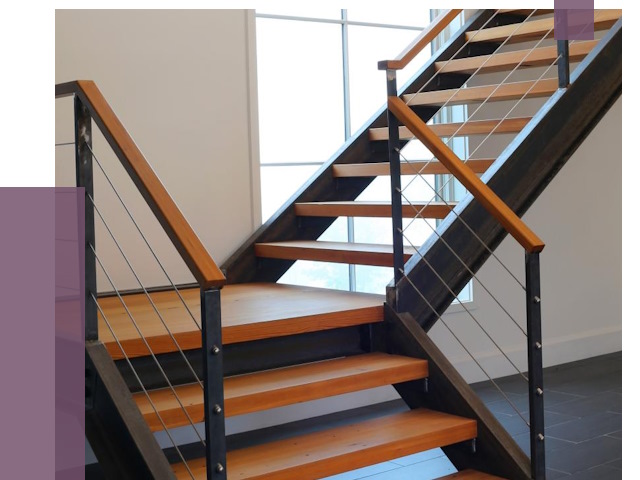 Изготовление лестниц на металлокаркасе в Дальнереченске от 18852 руб. | ПРОЛЁТ-Длн