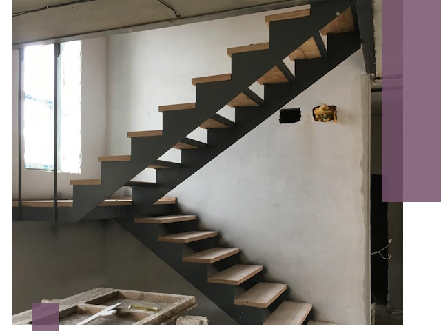 Изготовление лестниц на металлокаркасе в Дальнереченске от производителя