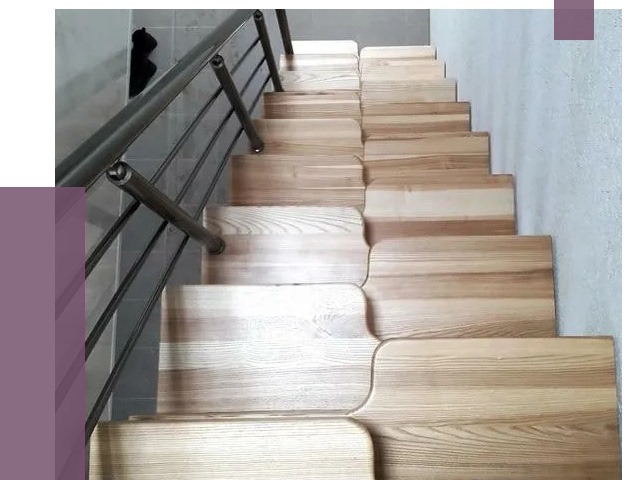 Лестницы гусиный шаг в Дальнереченске от 12992 руб. под ключ | ПРОЛЁТ-Длн