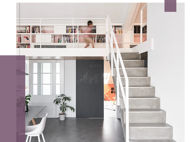 Лестницы для двухуровневой квартиры в Дальнереченске от 175778 руб. | ПРОЛЁТ-Длн