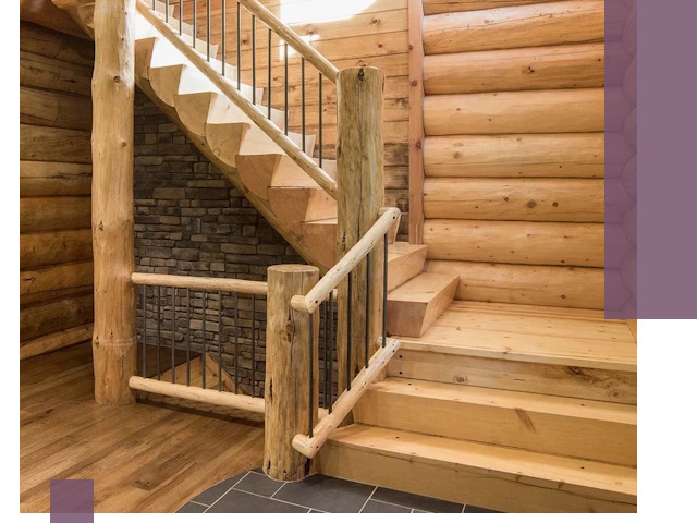 Лестницы в баню под заказ и профессиональный монтаж в Дальнереченске