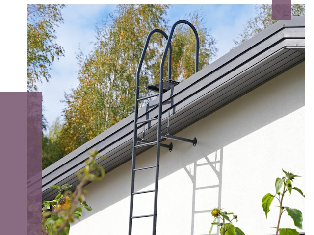 Лестницы на крышу в Дальнереченске от 19055 руб. — монтаж и монтаж ПРОЛЁТ-Длн