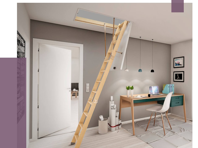 Чердачные лестницы в Дальнереченске — от 14521 руб. | ПРОЛЁТ-Длн