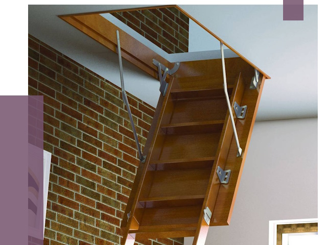 Установка чердачной лестницы в Дальнереченске от 7795 руб. | ПРОЛЁТ-Длн