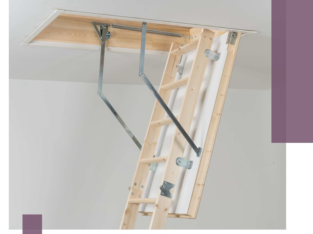 Установка чердачной лестницы под ключ в Дальнереченске