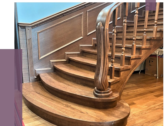 Дубовые лестницы под ключ в Дальнереченске от 175778 руб. — ПРОЛЁТ-Длн