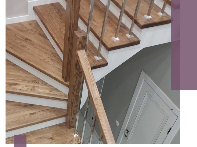 Обшивка металлических лестниц под ключ в Дальнереченске