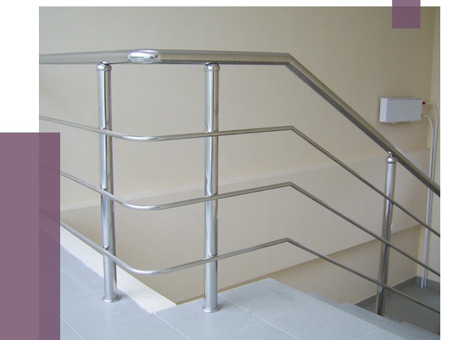 Алюминиевые перила в Дальнереченске от 6318 руб. под ключ | ПРОЛЁТ-Длн