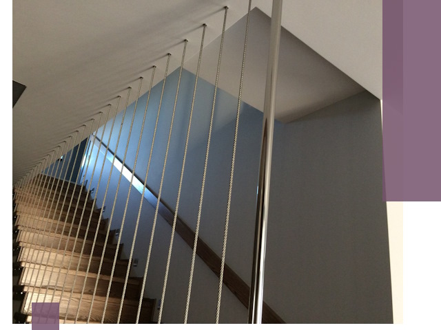 Тросовые перила под ключ в Дальнереченске — производство и монтаж