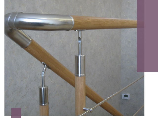 Комбинированные перила на заказ в Дальнереченске — монтаж и производство