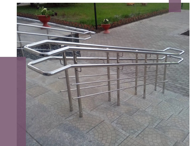 Перила для инвалидов в Дальнереченске от 7561 руб. под ключ | ПРОЛЁТ-Длн