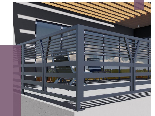 Изготовление балконных ограждений в Дальнереченске от 10700 руб. | ПРОЛЁТ-Длн