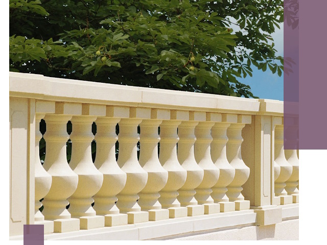 Установка балюстрады в Дальнереченске: изготовление и монтаж под ключ