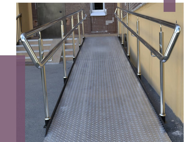 Пандусы в Дальнереченске от 12228 руб. — установка для инвалидов | ПРОЛЁТ-Длн