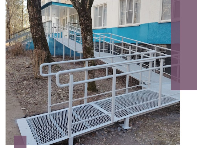Пандусы под ключ в Дальнереченске: изготовление, монтаж и демонтаж