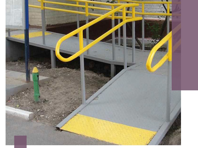 Монтаж пандусов для инвалидов в Дальнереченске — быстро и качественно