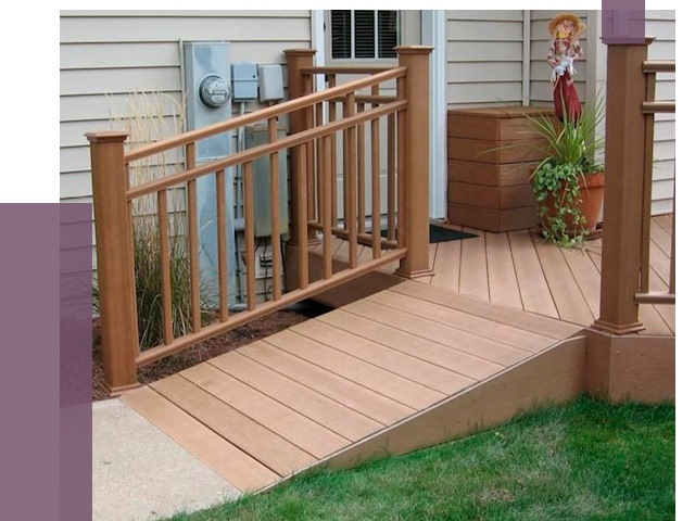 Пандус на крыльцо в Дальнереченске под ключ от 7744 руб. 