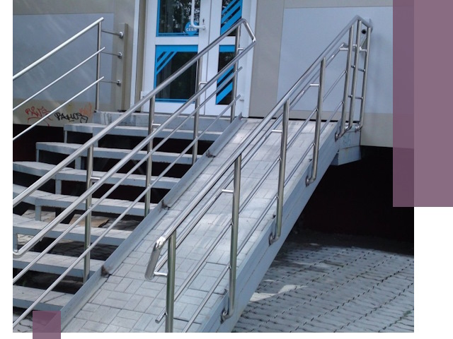 Пандус на крыльцо под ключ в Дальнереченске: монтаж и изготовление