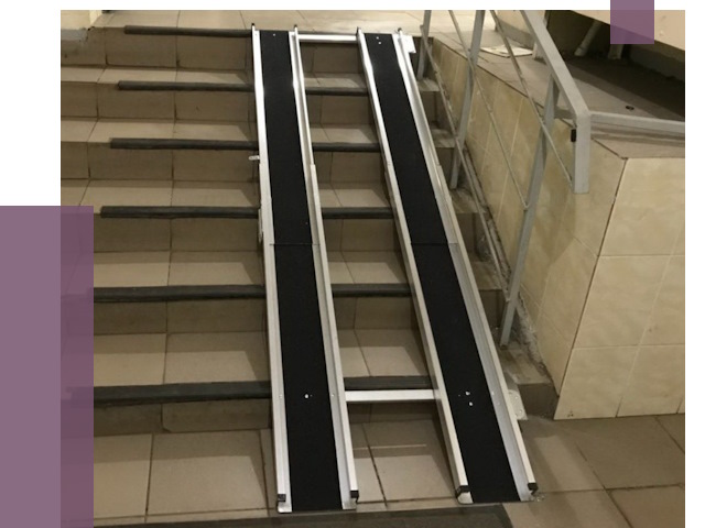 Установка пандуса в подъезд в Дальнереченске от 7948 руб. под ключ | ПРОЛЁТ-Длн