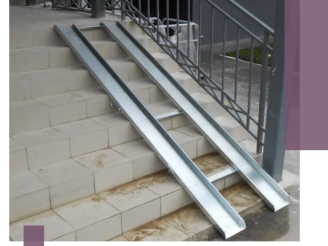 Пандусы для детских колясок в Дальнереченске: изготовление и монтаж