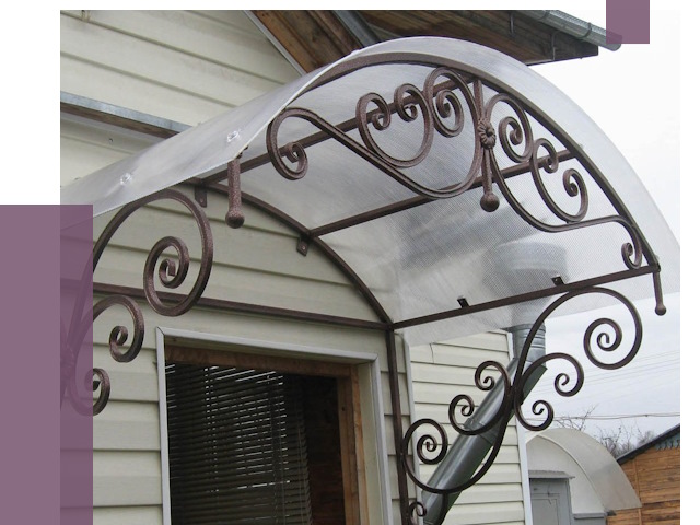 Изготовление козырьков в Дальнереченске от 7337 руб. — заказать | ПРОЛЁТ-Длн