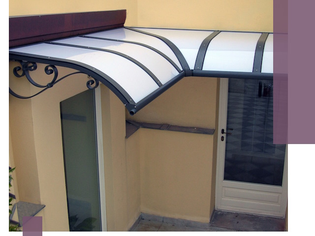 Монтаж козырьков любой сложности в Дальнереченске под ключ