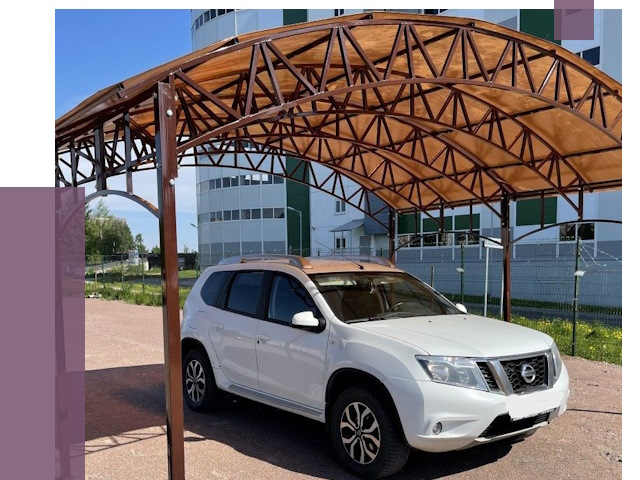 Недорогие навесы в Дальнереченске от 42798 руб.  | ПРОЛЁТ-Длн