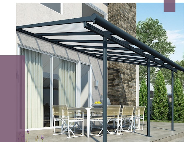 Навесы пристенные в Дальнереченске от 9069 руб. — монтаж и установка | ПРОЛЁТ-Длн