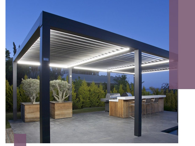 Навесы отдельно стоящие под ключ в Дальнереченске из металла и поликарбоната