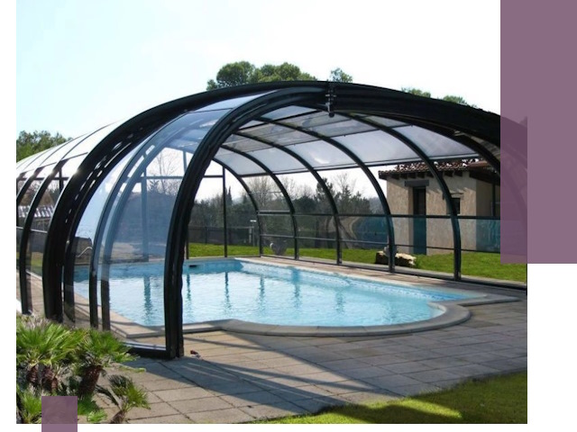 Навесы для бассейна в Дальнереченске: изготовление и монтаж под ключ