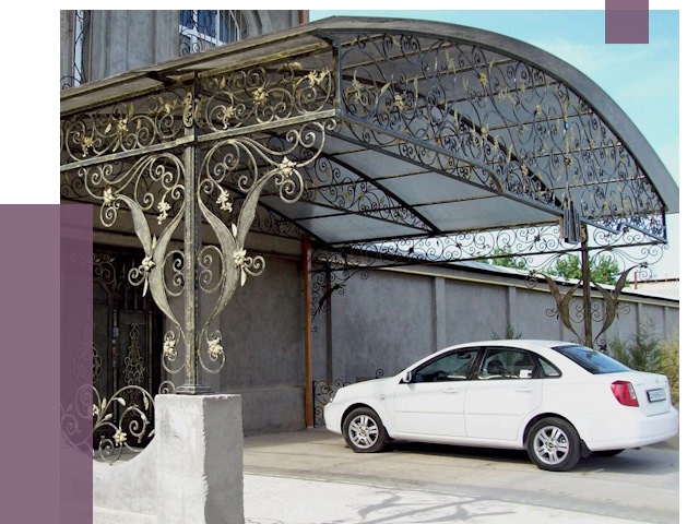 Кованые навесы в Дальнереченске от 14521 руб. | ПРОЛЁТ-Длн