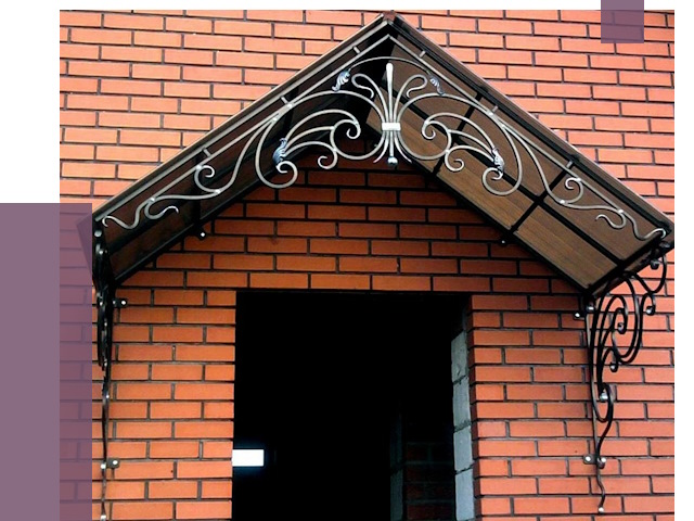 Металлические козырьки в Дальнереченске от 10649 руб. 