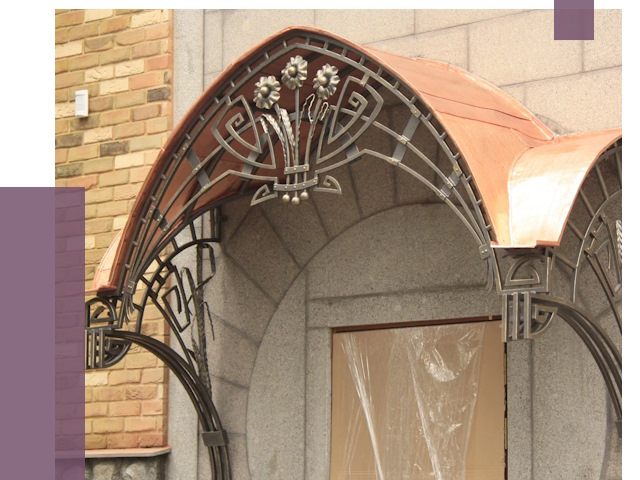 Арочные козырьки в Дальнереченске от 14521 руб. 