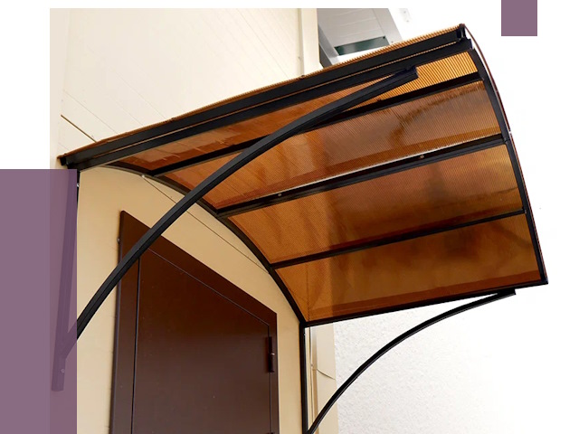 Недорогие козырьки в Дальнереченске от 7561 руб.  | ПРОЛЁТ-Длн