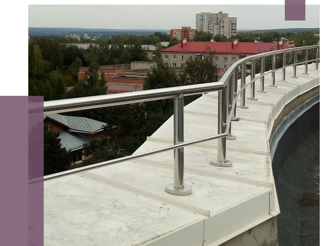 Парапеты и ограждения кровли в Дальнереченске от 4942 руб. 