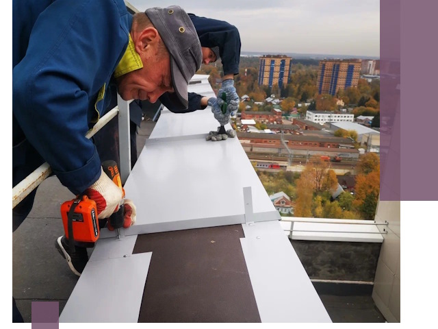 Монтаж парапетов в Дальнереченске — установка прочных металлических ограждений