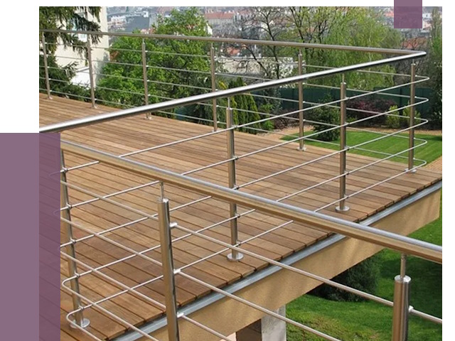 Алюминиевые парапеты в Дальнереченске под ключ от 7744 руб. 