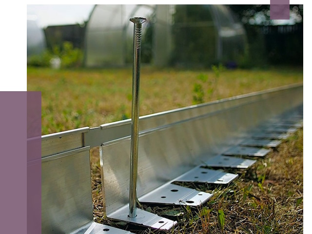 Металлические бордюры для газона в Дальнереченске от 4280 руб. | ПРОЛЁТ-Длн