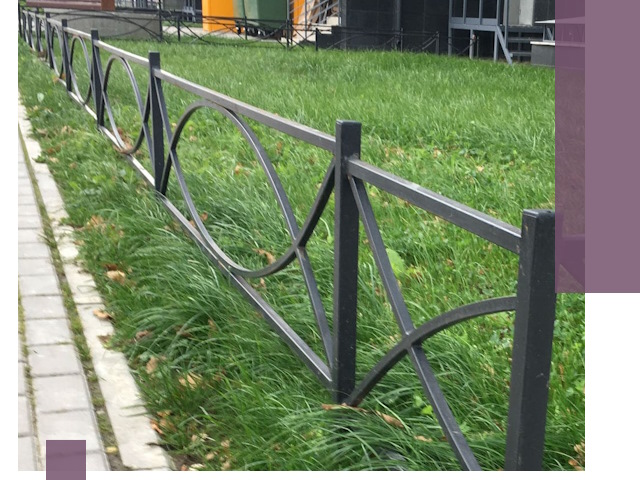 Газонные ограждения из металла в Дальнереченске — монтаж и продажа