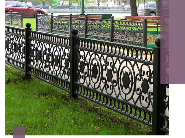 Секционные газонные ограждения под ключ в Дальнереченске